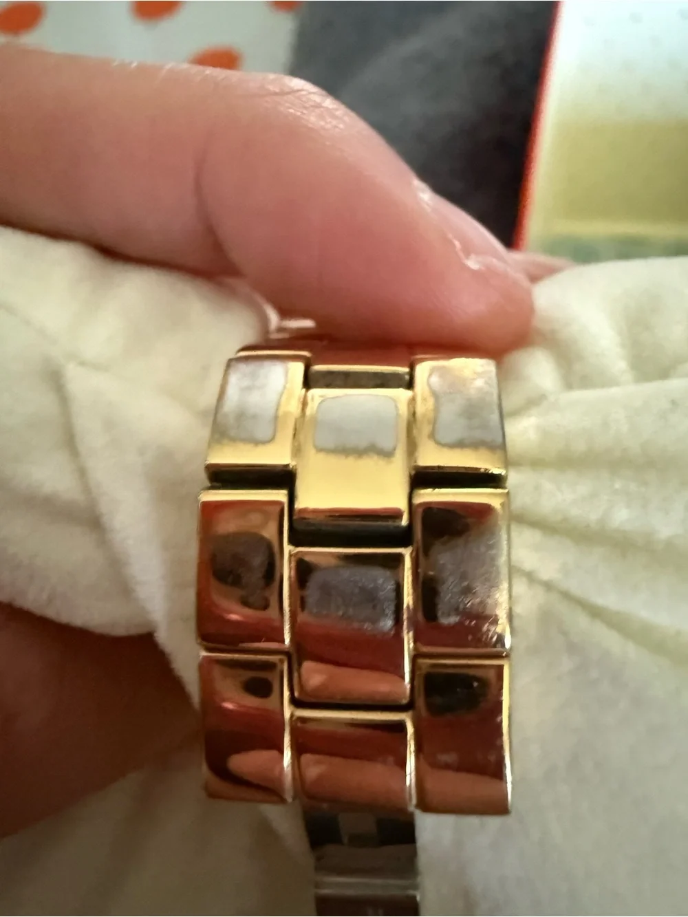 kate spade Gold-Tone Bracelet Watch with Mother-of-Pearl Dial